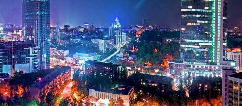 Kiev is a charming city in the center of Europe